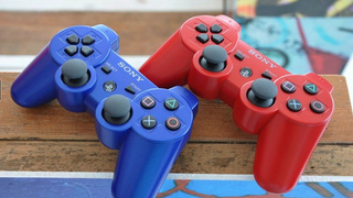 Red and Blue PS3 Controllers Hitting Next Month?